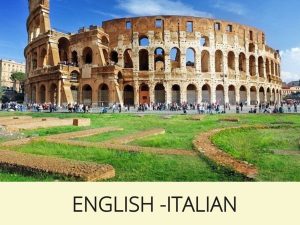 English-Italian Dictionary